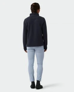 Stio Women's Rawlins Shearling Fleece Half Zip -Hot Sale Stio Store W Rawlins Shearling Fleece Half Zip Mulberry 4