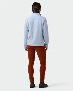 Stio Women's Rawlins Shearling Fleece Half Zip -Hot Sale Stio Store W Rawlins Shearling Fleece Half Zip Wind River Blue 4