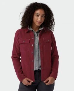 Stio Women's Saratoga Cord Shirt 35 Stio Women's Saratoga Cord Shirt -Hot Sale Stio Store W Saratoga Cord Shirt Roasted Beet 1