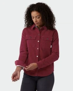 Stio Women's Saratoga Cord Shirt 37 Stio Women's Saratoga Cord Shirt -Hot Sale Stio Store W Saratoga Cord Shirt Roasted Beet 3