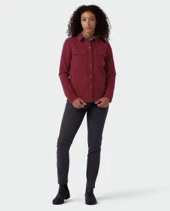 Stio Women's Saratoga Cord Shirt 39 Stio Women's Saratoga Cord Shirt -Hot Sale Stio Store W Saratoga Cord Shirt Roasted Beet 5