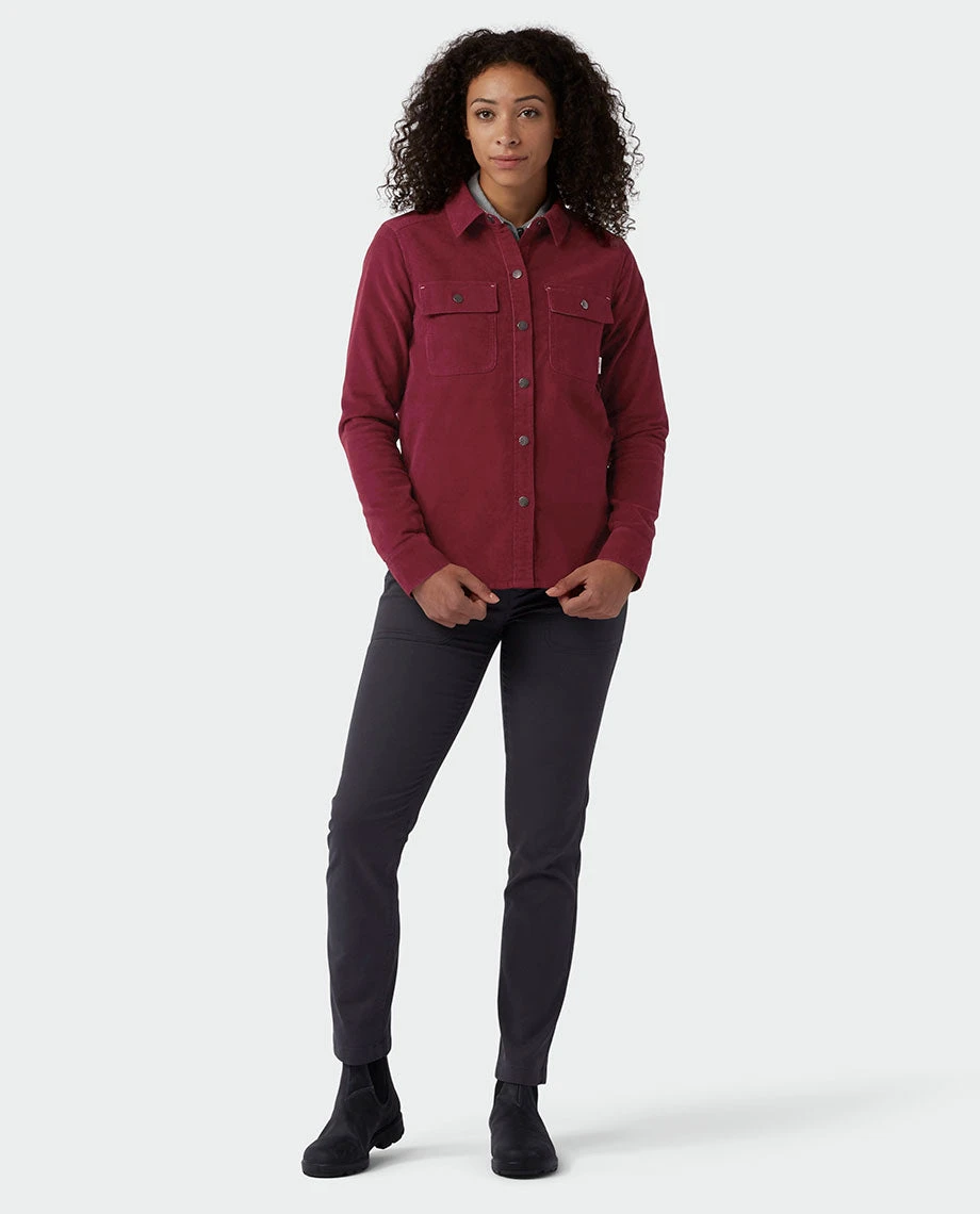 Stio Women's Saratoga Cord Shirt 14 Stio Women's Saratoga Cord Shirt - Image 12