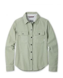 Stio Women's Saratoga Cord Shirt 41 Stio Women's Saratoga Cord Shirt -Hot Sale Stio Store W Saratoga Cord Shirt Sage Flats