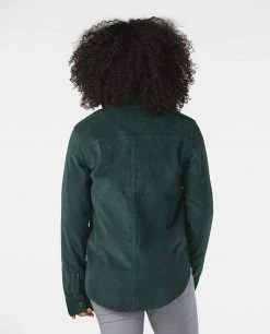 Stio Women's Saratoga Cord Shirt 50 Stio Women's Saratoga Cord Shirt -Hot Sale Stio Store W Saratoga Cord Shirt Treeline Green 3