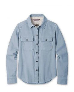 Stio Women's Saratoga Cord Shirt 53 Stio Women's Saratoga Cord Shirt -Hot Sale Stio Store W Saratoga Cord Shirt Wind River Blue