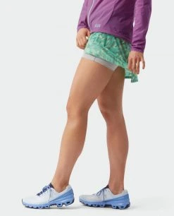 Stio Women's Second Light Skirt -Hot Sale Stio Store W Second Light Skirt Forest Canopy Camo 5 Bottom