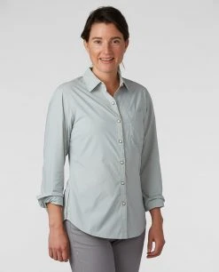 Stio Women's Sidley Shirt 85 Stio Women's Sidley Shirt -Hot Sale Stio Store W Sidley Lunar Mist 1