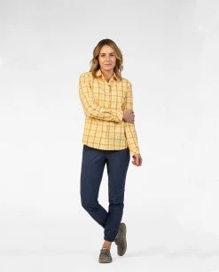 Stio Women's Sidley Shirt 64 Stio Women's Sidley Shirt -Hot Sale Stio Store W Sidley Shirt Sunburst Plaid 1