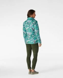 Stio Women's Skycrest Insulated Snap Shirt -Hot Sale Stio Store W Skycrest Conifer Camo 6 7abd49c5 30ab 4592 a832 6a80b5ef70d6