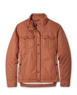 Stio Women's Skycrest Insulated Snap Shirt -Hot Sale Stio Store W Skycrest Snap Shirt Maple Brown