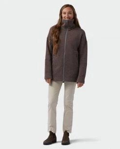 Stio Women's Sweetwater Fleece Coat -Hot Sale Stio Store W Sweetwater Fleece Coat Roasted Beet 9