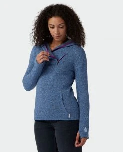Stio Women's Sweetwater Fleece Hoodie -Hot Sale Stio Store W Sweetwater Fleece Hoodie Alpine Lake 3