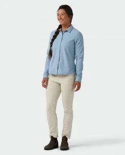 Stio Women's Thermop Fleece Snap Shirt 29 Stio Women's Thermop Fleece Snap Shirt -Hot Sale Stio Store W Thermop Fleece Snap Shirt Wind River Blue 4