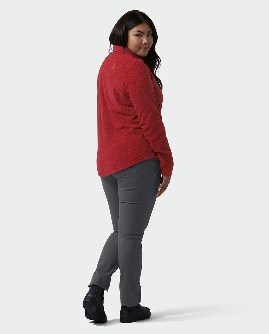 Stio Women's Thermop Fleece Snap Shirt 25 Stio Women's Thermop Fleece Snap Shirt - Image 23