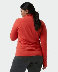 Stio Women's Tipton Tech Half Zip 59 Stio Women's Tipton Tech Half Zip -Hot Sale Stio Store W Tipton Tech Half Zip Risk Red Alt 4