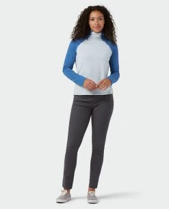 Stio Women's Tipton Tech Turtleneck -Hot Sale Stio Store W Tipton Tech Turtleneck Alpine Lake Wind River Blue 3