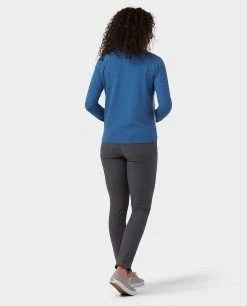 Stio Women's Tipton Tech Turtleneck -Hot Sale Stio Store W Tipton Tech Turtleneck Alpine Lake Wind River Blue 4