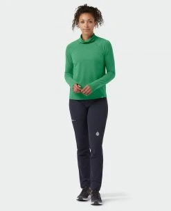 Stio Women's Tipton Tech Turtleneck -Hot Sale Stio Store W Tipton Tech Turtleneck Greenery Heather 3