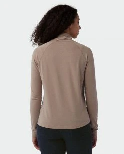 Stio Women's Tipton Tech Turtleneck -Hot Sale Stio Store W Tipton Tech Turtleneck Rodeo Dust Wind River Blue 3