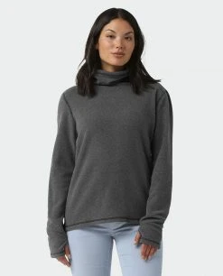 Stio Women's Turpin Fleece Funnel Neck 44 Stio Women's Turpin Fleece Funnel Neck -Hot Sale Stio Store W Turpin Fleece Funnel Neck Tap Shoe Heather 1