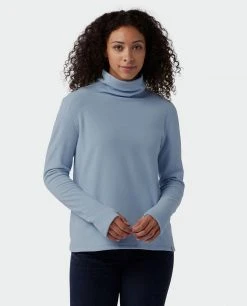 Stio Women's Turpin Fleece Funnel Neck 34 Stio Women's Turpin Fleece Funnel Neck -Hot Sale Stio Store W Turpin Fleece Funnel Neck Wind River Blue Heather 1