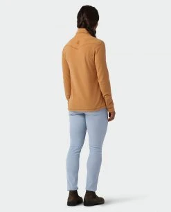 Stio Women's Turpin Fleece Half Zip -Hot Sale Stio Store W Turpin Fleece Half Zip Bourbon Heather 4
