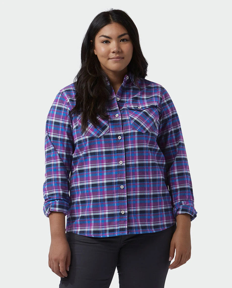 Stio Women's Willow Midweight Flannel Shirt 27 Stio Women's Willow Midweight Flannel Shirt - Image 25
