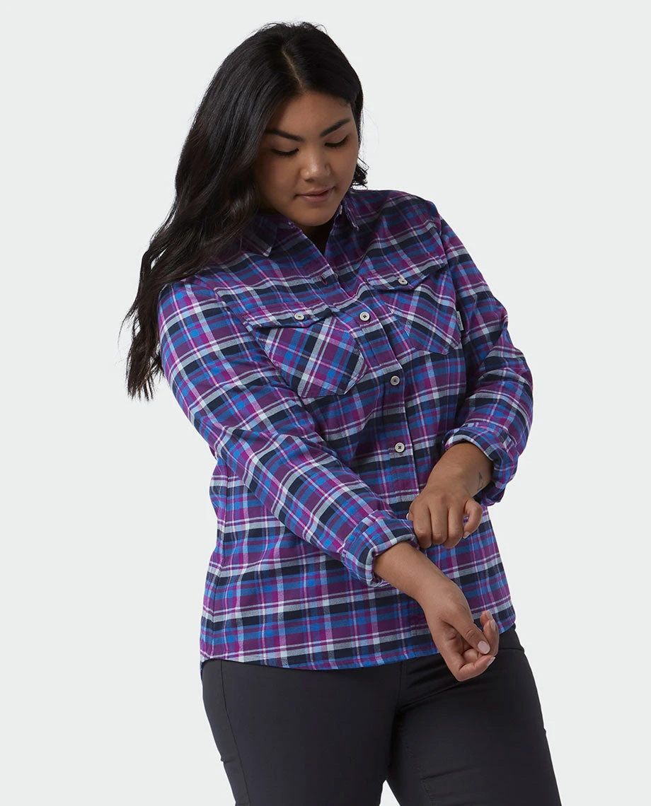 Stio Women's Willow Midweight Flannel Shirt 29 Stio Women's Willow Midweight Flannel Shirt - Image 27
