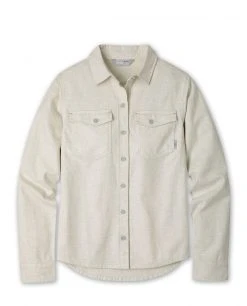Stio Women's Willow Midweight Flannel Shirt 48 Stio Women's Willow Midweight Flannel Shirt -Hot Sale Stio Store W Willow Midweight Flannel Shirt Bone White Heather