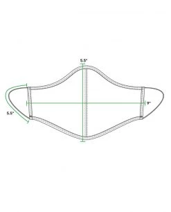 Stio Face Covering - 3 Pack -Hot Sale Stio Store face mask PDP dimensions 3